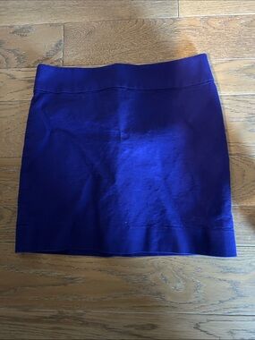 Purple Jean mini skirt, size 2, j crew